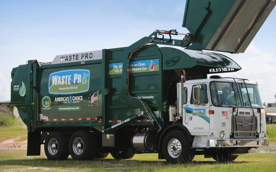 Autocar ACX Xpeditor CNG E-Z Pack Hercules Refuse Truck '2016